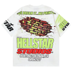 Hellstar Studios Brick Wall T-shirt