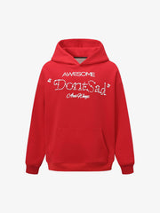 Street Hip-Hop Foam Print Hoodie