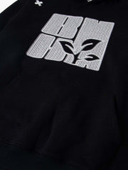 Vintage Embroidered Graphic Pattern Hoodie