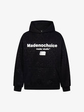 Simple Letter Print Sparking Loose Hoodie