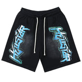 Hellstar Graffiti Washed Shorts