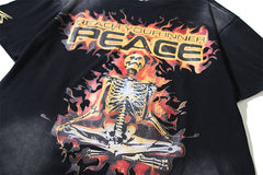 HELLSTAR Inner Peace Flame T-shirt