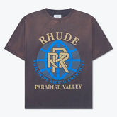 RHUDE Paradise graphic-print cotton-jersey T-shirt