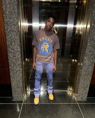 RHUDE Paradise graphic-print cotton-jersey T-shirt