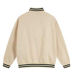 RHUDE Stand Collar Half Zip Sweatshirt