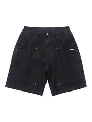 Retro Structured Design Cargo Shorts