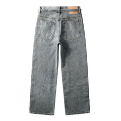 Purple Brand Crystal Diamond Jeans #9133