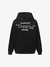 Street Hip-Hop Foam Print Hoodie