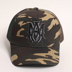 AMIRI Logo Trucker Caps