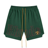 Rhude Logo Shorts