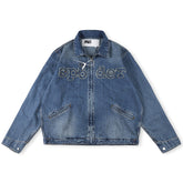 Sp5der Denim Work Jacket