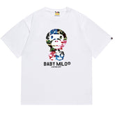 BAPE ABC Camo Crazy Baby Milo Tee