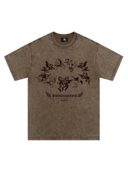 Original Vintage Angel Graphic Print T-Shirt