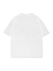 Butterfly Patch Embroidered Graphic T-Shirt