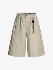 Deconstructed Drop-effect Casual Jort