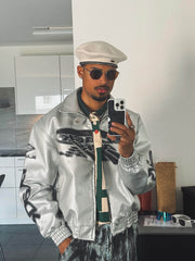 Thesupermade American Vintage Street PU Leather Jacket - 1821