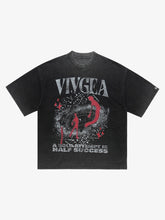 Washed Oversized Graphic T-Shirt