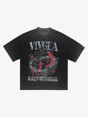 Washed Oversized Graphic T-Shirt