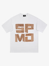 Original Tape Layered Letter Print T-shirt