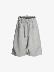 Side Pockets Drawstring Waist Casual Jorts
