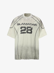Street Dirty Dyed Gradient Motorcycle T-shirt