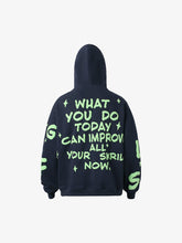Thesupermade Foam Letter Hoodie