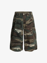 Street Camouflage Cargo Shorts
