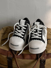 Street Contrast Color Casual Sneakers