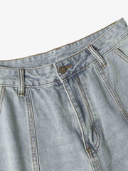 Cleanfit Denim Baggy Cargo Jorts