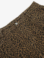 Cheetah Print Baggy Barrel Jorts