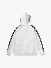 Thesupermade Dirty Brush Painted Graffiti Hoodie