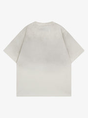 Distressed Digital Print T-shirt