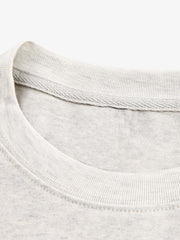 Faux Two-Piece Print Long-Sleeve T-shirt