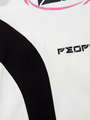 Thesupermade Racing Oversized Long Sleeve T-shirt