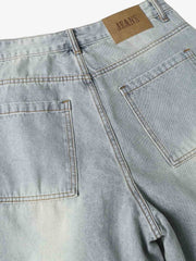 Cleanfit Denim Baggy Cargo Jorts