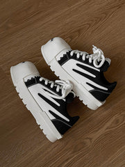 Street Contrast Color Casual Sneakers