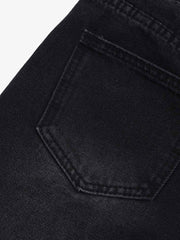 Retro Street Cleanfit Straight Denim Jort