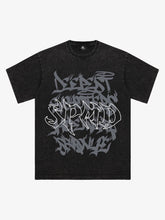 Thesupermade Fun Alphabet Print T-Shirt