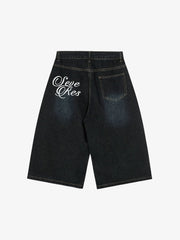 Cleanfit Stitched Barrel Jorts
