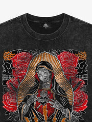 Original Vintage Virgin Mary Graphic T-Shirt