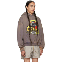 RHUDE Gray 'Off Road' Hoodie