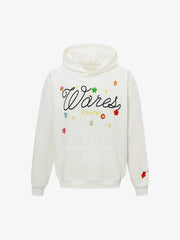 Chic Embroidered Colorful Floral Hoodie