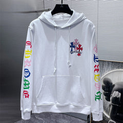 Chrome Hearts Multi Color Cross Cemetery hoodie