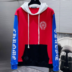 Chrome Hearts Matty Boy Chomper Color Block Hoodie