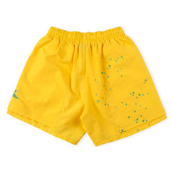 Sp5der Double Layer Shorts Yellow