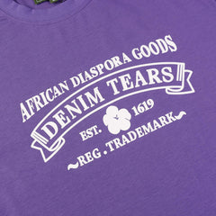 Denim Tears ADG T-Shirts Purple