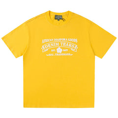 Denim Tears ADG T-Shirts Yellow