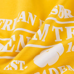 Denim Tears ADG T-Shirts Yellow