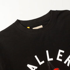 Gallery Dept Logo Printed T-Shirt Black Loose Fit