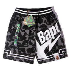 BAPE Logo Camo Shorts